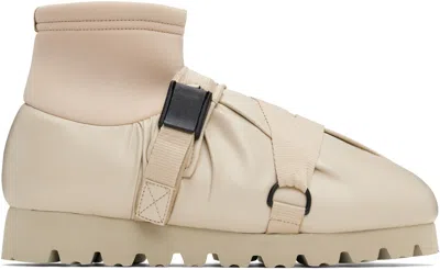 YUME YUME BEIGE CAMP MID SNEAKERS