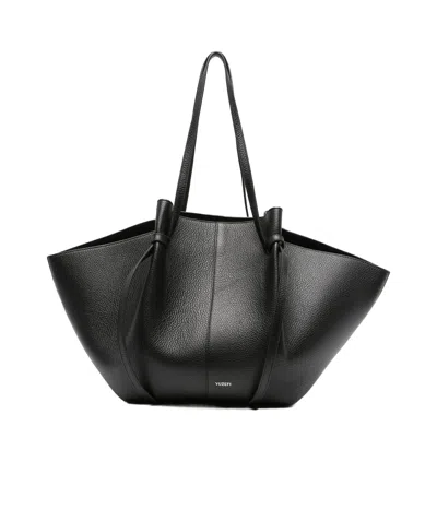 YUZEFI YUZEFI LARGE MOCHI LOGO PRINTED TOTE BAG