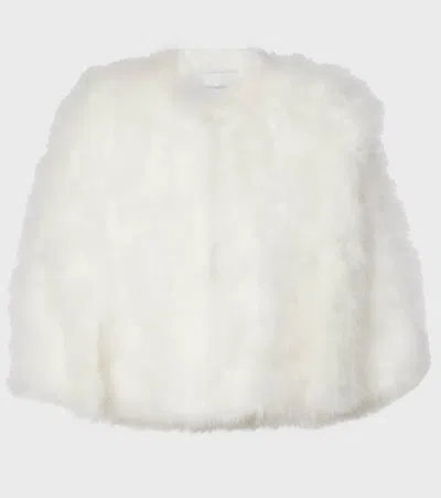 YVES SALOMON FEATHER JACKET