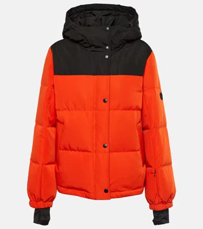 YVES SALOMON HOODED SKI DOWN JACKET