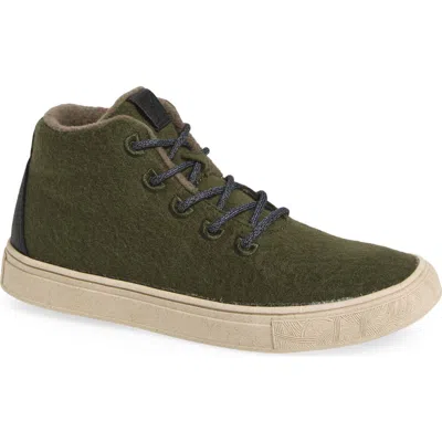 YY NATION YY NATION ALTO WATER RESISTANT WOOL BLEND HIGH TOP SNEAKER