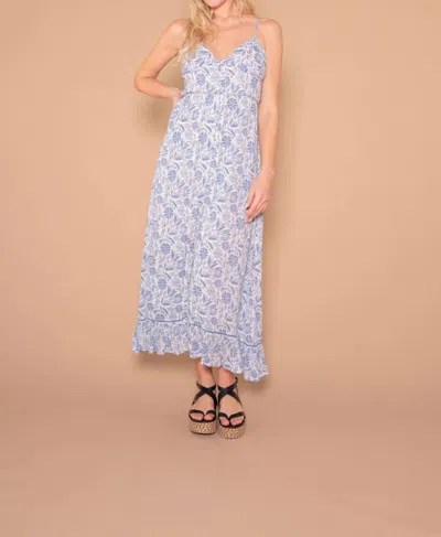 Z & L ALHELI MAXI DRESS IN LIGHT BLUE