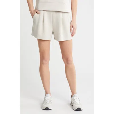 Z BY ZELLA Z BY ZELLA WHISPER SCUBA KNIT PLEATED SHORTS