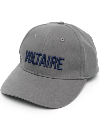 ZADIG & VOLTAIRE LOGO-PRINT BASEBALL CAP
