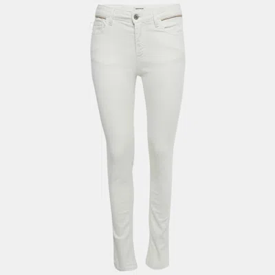 ZADIG & VOLTAIRE WHITE DENIM EVA CHER JEANS S WAIST 28"