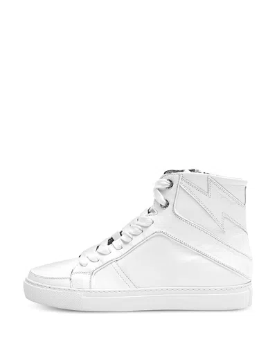 ZADIG & VOLTAIRE WOMEN'S ZV1747 FLASH HIGH-TOP SNEAKERS