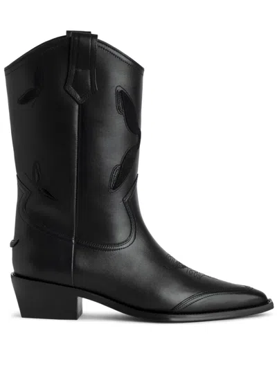 ZADIG & VOLTAIRE 45MM CARA WESTERN BOOTS