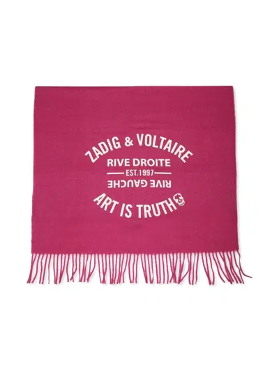 ZADIG & VOLTAIRE ART IS TRUTH SCARF