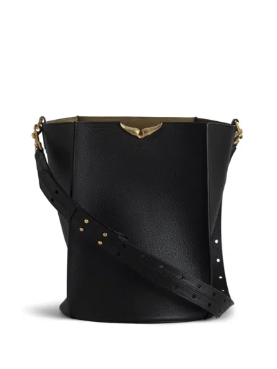 ZADIG & VOLTAIRE BODERLINE XL BUCKET BAG