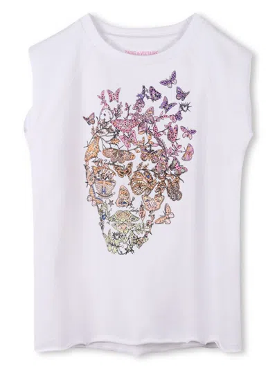 ZADIG & VOLTAIRE BUTTERFLY-PRINT TANK TOP