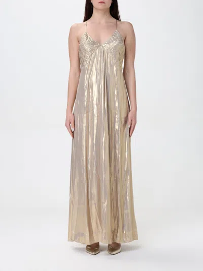 ZADIG & VOLTAIRE DRESS ZADIG & VOLTAIRE WOMAN COLOR GOLD
