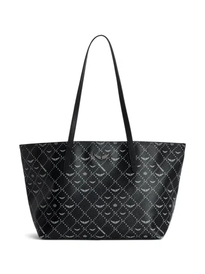 ZADIG & VOLTAIRE MONOGRAM SHOPPER BAG