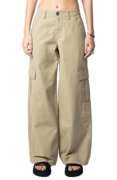 ZADIG & VOLTAIRE ZADIG & VOLTAIRE PARKY COTTON CARGO PANTS