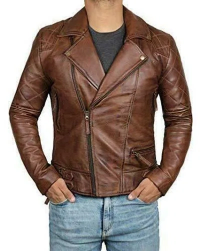 ZAFY LEATHER HERREN LEDER JACKE ORIGINAL WEICHES LAMMLEDER SLIM FIT STYLISCH VINTAGE ZL100