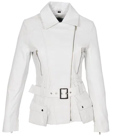 ZAFY LEATHER MODISCH DAMEN LEDERJACKE ORIGINAL WEICHES LAMMLEDER SLIM FIT BIKERJACKE ZL001