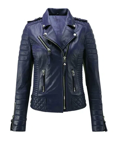 ZAFY LEATHER MODISCH DAMEN LEDERJACKE PURE WEICHES LAMMLEDER SLIM FIT BIKERJACKE ZL229