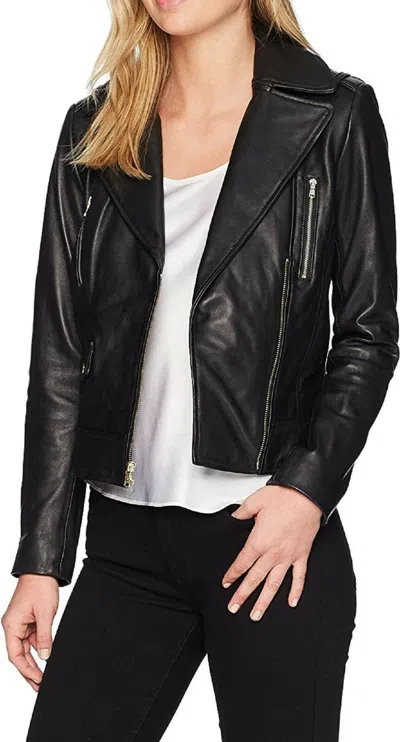 ZAFY LEATHER NEU STYLISCH ECHTLEDER DAMEN LAMMLEDER JACKE SLIM FIT BIKERJACKE ZL151
