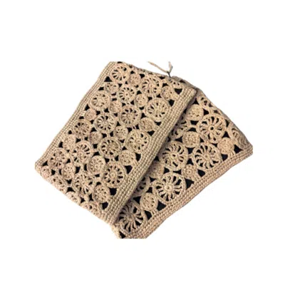 ZANATANY CONCEPTS WOMEN'S PURPLE CANNAGE POUCH - AUBERGINE