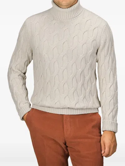 ZANONE CABLE-KNIT SWEATER