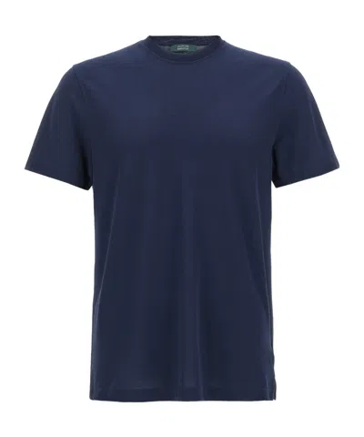 ZANONE ZANONE CREWNECK SHORT-SLEEVED T-SHIRT
