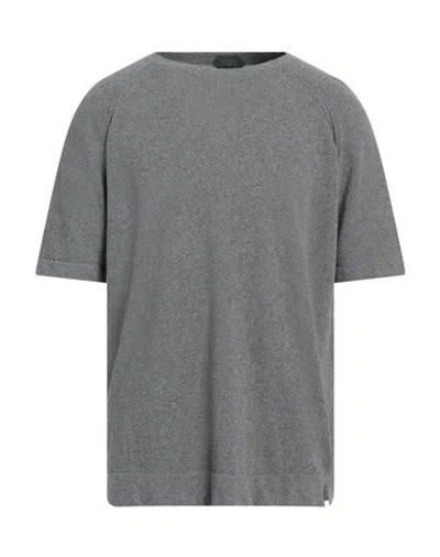 ZANONE ZANONE MAN SWEATER GREY SIZE 44 COTTON, POLYAMIDE