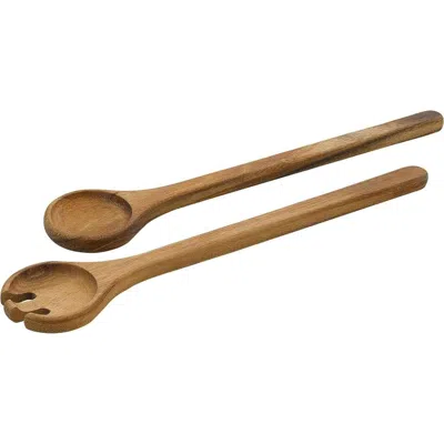 ZASSENHAUS ZASSENHAUS ACACIA WOOD 2 PIECE SALAD SERVING UTENSIL SET