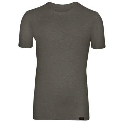 ZD ZERO DEFECTS MEN'S CERES T-SHIRT SOY FIBER – COMFORT & NATURAL FRESHNESS - COLOR DARK GREEN
