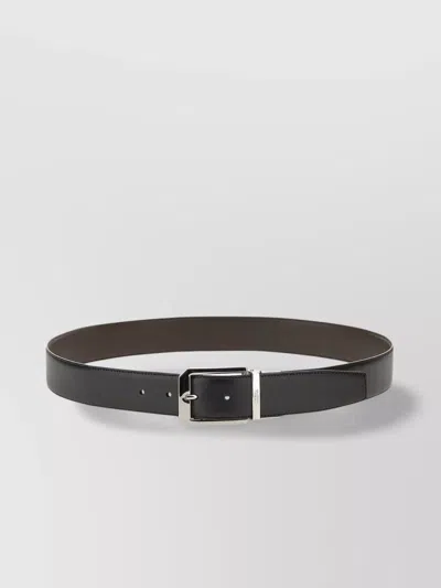 ZEGNA LEATHER BELT