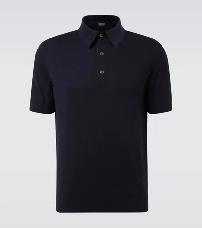 ZEGNA COTTON POLO SHIRT