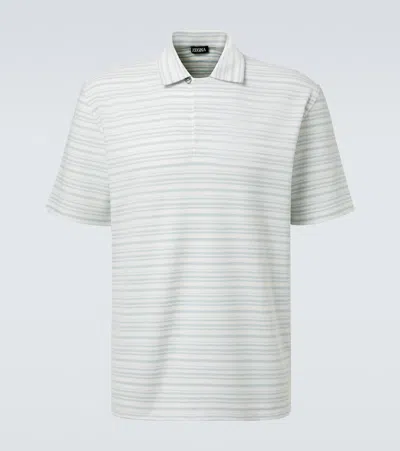 ZEGNA COTTON POLO SHIRT