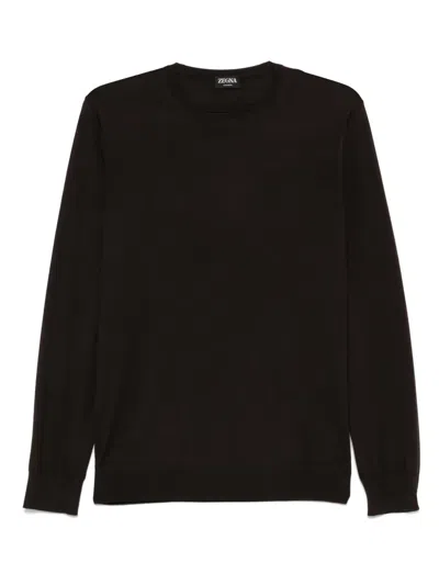 ZEGNA FINE-KNIT SWEATER
