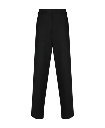 ZEGNA HIGH-WAIST WIDE-LEG TROUSERS