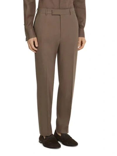 ZEGNA ZEGNA LINEN TROUSERS