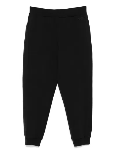 ZEGNA LOGO-EMBROIDERED TRACK PANTS