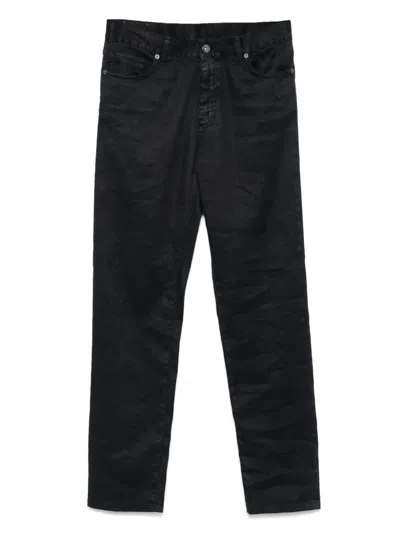 ZEGNA LOGO-PATCH TROUSERS