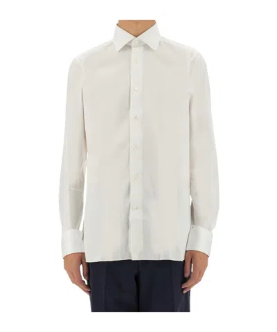 ZEGNA ZEGNA LONG SLEEVED REGULAR FIT SHIRT