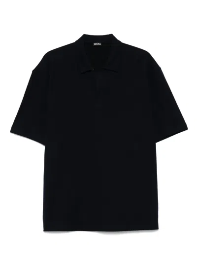 ZEGNA PIQUÉ POLO SHIRT