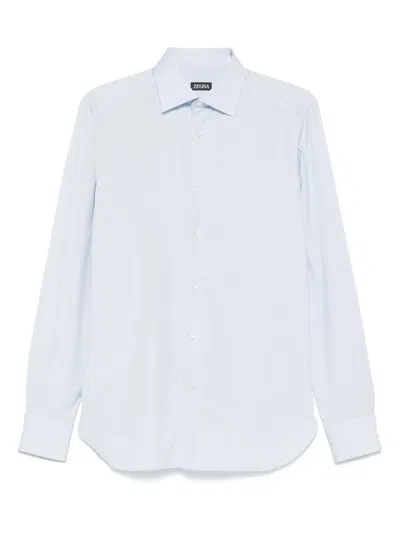 ZEGNA POPLIN SHIRT