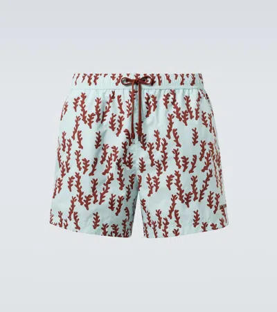 ZEGNA PRINTED SWIM TRUNKS