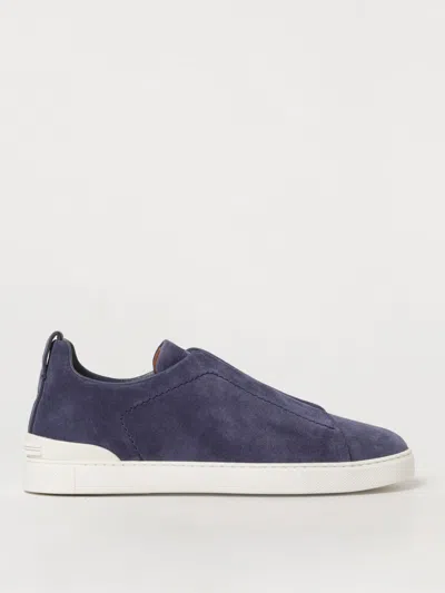ZEGNA ZEGNA SNEAKERS MEN BLUE