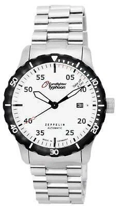 ZEPPELIN ZEPPELIN EUROFIGHTER TYPHOON LUMINOUS DIAL AUTOMATIC DIVER Z7268M5 MENS WATCH