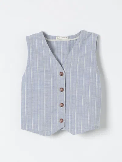ZHOE & TOBIAH WAISTCOAT ZHOE & TOBIAH KIDS COLOR BLUE