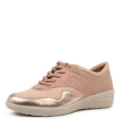 ZIERA SHOES ZIERA NATALY W CHAMPAGNE MULTI WOMENS SHOES CASUAL SNEAKERS CASUAL