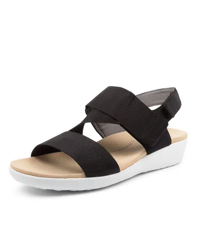 ZIERA SHOES ZIERA UTUNE W TOASTED ELASTIC WOMENS SHOES CASUAL SANDALS SANDALS FLAT