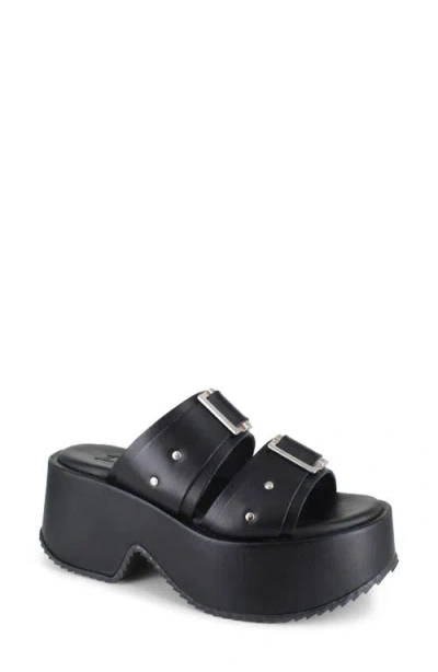 ZIGI ZIGI FANELA PLATFORM SLIDE SANDAL