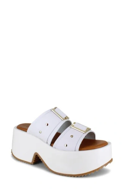 ZIGI ZIGI FANELA PLATFORM SLIDE SANDAL