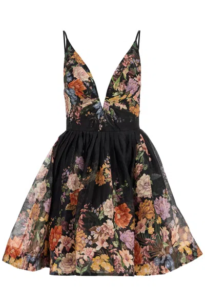 ZIMMERMANN ZIMMERMANN SHORT FLORAL DRESS