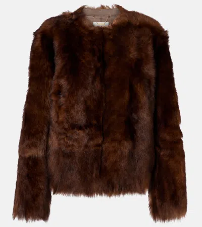 ZIMMERMANN HYPNOTIC SHEARLING JACKET