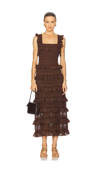 halter brown mini dress Ruby Halter Neck Zipper Mini Dress - Brown 10 main image 1