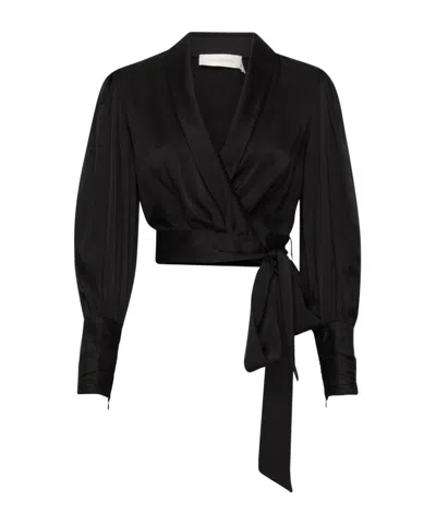 ZIMMERMANN LONG-SLEEVED BLOUSE